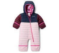 Columbia - Kid's Powder Lite II Reversible Bunting - Combinaison - 12-18 Months - satin pink / coll navy / rich wine