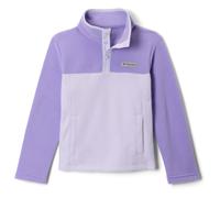 Columbia - Kid's Steens Mtn II 1/4 Snap Fleece Pull-Over - Pull polaire - S - purple tint / paisley purple