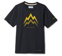 Columbia - Kid's Tech Trail Utility S/S Graphic Crew - T-shirt technique - XXS - black / energetic