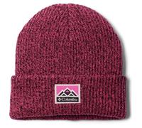 Columbia - Kid's Youth Whirlibird Cuffed Beanie - Bonnet - One Size - pink ice / black marled / mountains