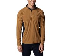 Columbia Klamath Range 2 Half Zip Pull en polaire Homme, Delta/Black, XL