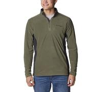 Columbia Klamath Range 2 Half Zip Pull en polaire Homme , Stone Green/Shark , L