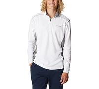 Columbia Klamath Range 2 Half Zip Pull en polaire Homme, White/City Grey, XL