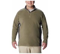 Columbia Klamath Range 2 Half Zip Pull en polaire Homme , Stone Green/Shark , M