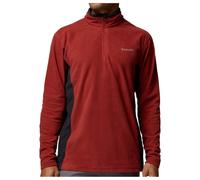 Columbia - Klamath Range II Half Zip - Pull polaire - XXL - red oxide / black