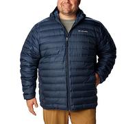Columbia Lake 22 Down Hooded Jacket, Doudoune À Capuche Homme, Collegiate Navy, Taille XL