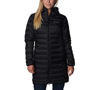 Columbia Lake 22 Down Long Hooded Jacket, Doudoune À Capuche Femme, Black, Taille M