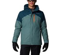 Columbia Last Tracks Jacket, Veste De Ski Homme, Metal/Night Wave, Taille L