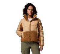 Columbia - Leadbetter Point II Sherpa Hybrid - Doudoune femme Canoe / Camel Brown - XS