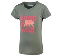 Columbia Little Canyon T-Shirt Fille, Fille, 1838761, Cyprès, XXS