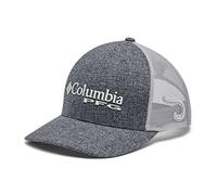 Columbia Logo PFG Mesh Snap Back-Low Casquette, Grill Heather/Cool Grey, Taille Unique Mixte