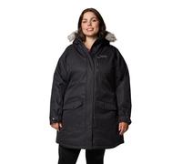 Columbia Long Insulated Jacket Suttle Mountain Veste Isolante Longue, Noir 2024, XXL Femme