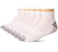 Columbia Chaussettes Basses en Maille pour Homme, Blanc/Gris, Taille Unique