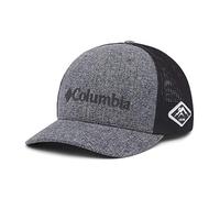 Columbia Maille Casquette de Baseball, Grill chiné/Noir, Small-Medium Mixte