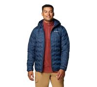 Columbia Manteau à capuchon en duvet Delta Ridge II, tissu prêt pour l'aventure, omni-réfléchissant la chaleur, construction thermosoudable, répulsif Omni-Shield, duvet certifié RDS - Hommes