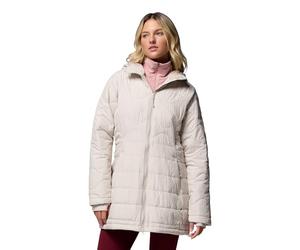 Columbia Manteau Crown Point II, chaleur réfléchissante, déperlant, isolation écologique, capuchon réglable, doublure en molleton douillette, poche sécurisée, trous pour les pouces - Femmes