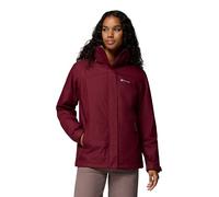 Columbia Manteau en molleton Interchange Bugaboo III, imperméable, thermique Omni-Heat, interchangeur zippé, capuchon tempête réglable, poches sécurisées, ourlet à cordon de serrage - Femmes