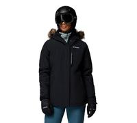 Columbia Veste Ava Alpine II, isolante, imperméable, fausse fourrure amovible, Noir L Femme