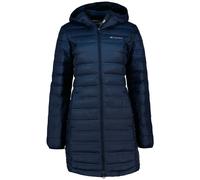 Columbia – Doudoune longue Lake 22 II – Duvet, déperlante à capuche – Collegiate Navy XS Femme