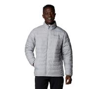 Columbia Manteau Powder Lite II, doublure réfléchissante Omni-Heat, tissu résistant à l'eau, capuchon ajustable, poches sécurisées, poignets élastiques - Hommes