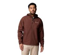 Columbia Manteau softshell à capuche Ascender II, résistant au vent et à l'eau, confort extensible, capuche ajustable, protège-menton, poches zippées, poignets réglables - Hommes