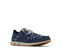 Columbia Men's Bahama Vent PFG Lace Relaxed Boat Shoe, Collegiate Navy/Mango, 12