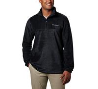 Columbia Men's Big Steens Mountain Half Zip, Black, 2X-Large Tall