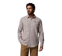 Columbia Men's Cornell Woods Flannel Long Sleeve Shirt Dark Stone Cozy Check S S