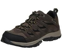 Columbia Men's Crestwood Low Rise Trekking and Hiking Shoes, Dark Brown Bak, 10.5 UK Wide