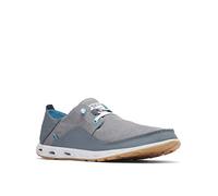 Columbia Men's PFG Bahama Vent Loco Relax III Boat Shoe, Stain Resistant, Graphite/Blue Chill, 10