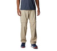 Columbia Men's Silver Ridge Utility Convertible Pant, Ancient Fossil, 44
