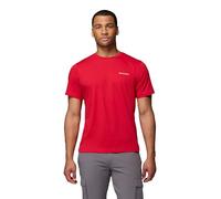 Columbia Men's Thistletown Hills Short Sleeve, Mountain Red, Medium
