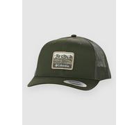 Columbia Mesh Snap Back High Casquette vert Uni