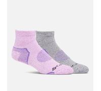Columbia - Mi-Chaussette Balance Point - Lot de 2 - Violet - Taille T/U - Femme