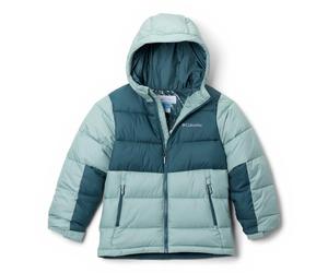 Columbia Mixte Enfant Pike Lake 2 Hooded Jacket Manteau, Bleu Écrasé, Bleu Persistant, 140 EU