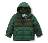Columbia Veste à capuche unisexe pour jeunes Pike Lake 2, veste matelassée à capuche, forêt tropicale, vert paysage, taille M