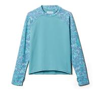 Columbia Mixte Enfant Sandy Shores Rash Guard Shirt, Sea Wave, Sea Wave Dotty Disguise, M EU