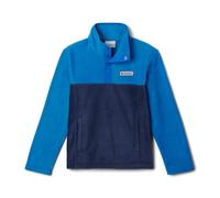 Columbia Mixte Enfant Steens Mountain 2 1/4 Snap Fleece Pull-over Pull En Polaire, Collegiate Navy/Bright Indigo, L EU