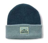 Columbia Mixte Enfant Whirlibird Cuffed Beanie Bonnet, Everblue, Bleu Écrasé, Montagnes, Taille Unique EU