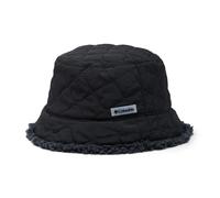 Columbia Mixte Winter Pass 2 Reversible Bucket Hat Chapeau Bob, Black/Black, S-M EU