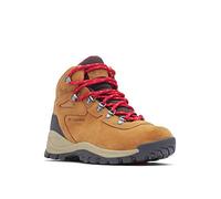 Columbia Bottes de randonnée Newton Ridge Plus imperméables pour femme Élan/Rouge montagne 8.5 Wide