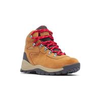 Columbia Newton Ridge Plus Bottes de randonnée imperméables pour femme, Élan/Rouge montagne, 9 Wide