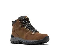 Columbia NEWTON RIDGE PLUS II SUEDE WATERPROOF Chaussures Montantes De Randonnée Et Trekking imperméables Homme, Marron (Dark Brown x Dark Grey), 41.5 EU