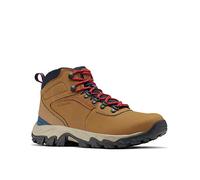 Columbia NEWTON RIDGE PLUS II WATERPROOF Chaussures Montantes De Randonnée Et Trekking imperméables Homme, Marron (Light Brown x Red Velvet), 46 EU