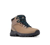 Columbia NEWTON RIDGE WATERPROOF OMNI-HEAT II Chaussures Montantes De Randonnée Et Trekking imperméables Homme, Marron (Ash Brown x Night Wave), 42.5 EU