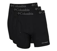 Columbia Omni Freeze Zero Boxer Brief 3 Pack Boxeur ajusté, Noir, L (Lot de 3) Homme