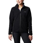 Columbia Panorama Full Zip, Veste Polaire Entièrement Zippée Femme, Black, Taille M
