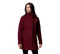 Columbia - Panorama Long Jacket - Polaire femme Rich Wine - M