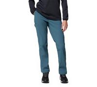 Columbia Pantalon de beauté arrière en Softshell Chaud pour Femme, Pantalon de randonnée Softshell Bleu Everblue, W12/R