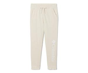 Columbia Pantalon de Jogging Trek en Tissu éponge survêtement, Craie, L Fille